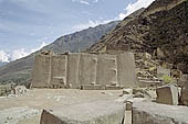 Ollantaytambo, the archeological complex, Pre Inca monoliths